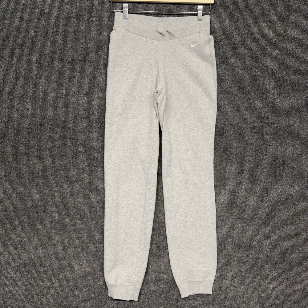 Nike Sportswear Phoenix Fleece Women High-Waisted Cuffed Joggers Grey XS Swoosh